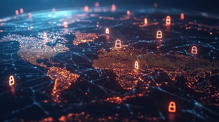 Obraz premium stock market graph