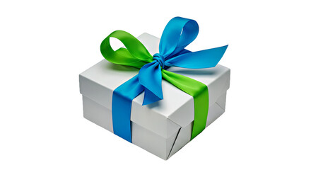 A Modern Gift Box Wrapped in a Sleek Matte Paper Finish