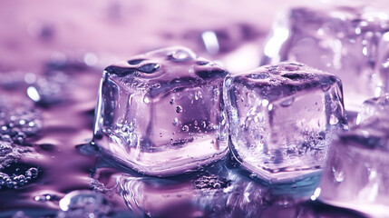 カラフルな氷