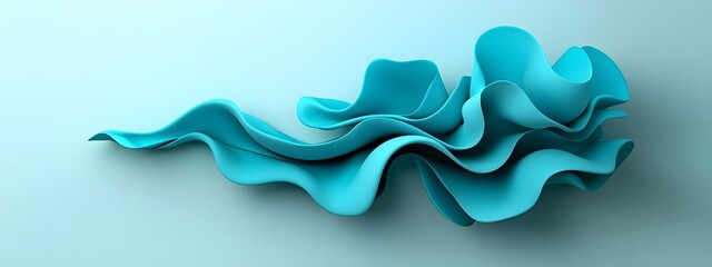 Luminous azure digital billows surging and flowing across a stark monochrome surface representing the boundless energy and unbridled potential of tomorrow s technology  An abstract