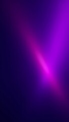 Fototapeta premium Vibrant purple gradient digital light beams on dark background, neon, abstract