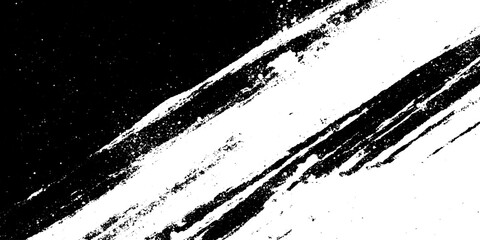 Rough Paint Brush Texture with Grunge Strokes and Distressed Ink Stains.