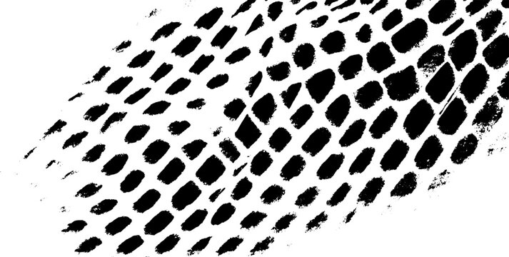 Snakeskin Texture Pattern with Reptile Scales and Distressed Concrete Effect.