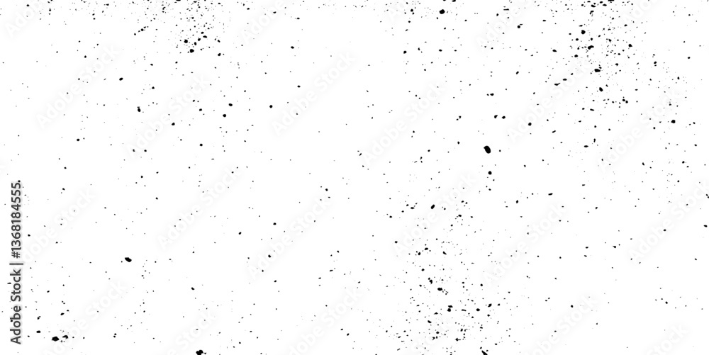 Poster weathered paper texture with snow splatter and ice crack effects.