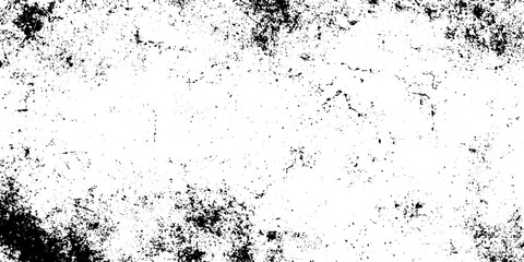 Grainy wall background with distressed texture and rough brush strokes. Grunge overlay with dust, scratches, and aged effects for vintage and retro design