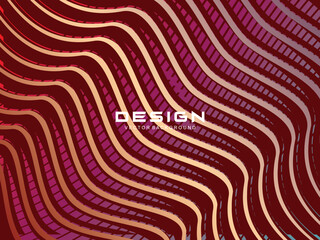 Premium dark background design with diagonal gradient colorful stripes pattern. Gradient Line Banner Background. Vector horizontal template for digital business, website, certificate, card, etc.	