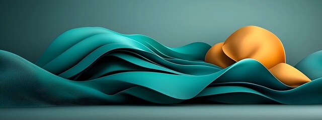 Undulating waves of vibrant azure data create a mesmerizing display of complex algorithmic structures and fluid dynamics showcasing a captivating kinetic energy within a retrofuturistic