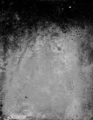 Grey grunge background, damaged wall, space for your design