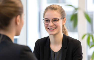 Executives and entrepreneurs come together at a trade fair, sharing business ideas and exploring strategic partnerships in a collaborative atmosphere.