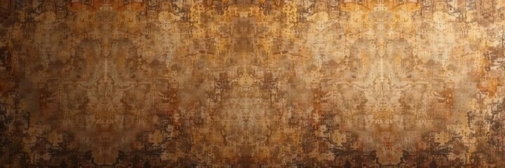 Fototapeta premium Texture of a weathered brown concrete wall with a grungy, industrial look, perfect for backgrounds or design projects, background, brown