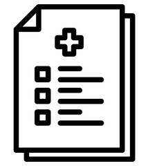 Medical Report Icon