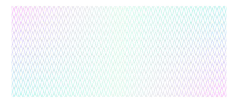 Guilloche pattern. Vector background with cheque watermark for certificate, diploma and currency design. Watercolor texture for chevrons in soft color for gift voucher, ticket, check, money, banknote