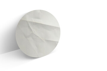 Blank Glued Paper Sticker Tag Label Texture