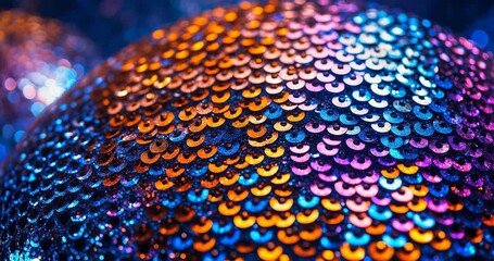 Abstract background of a disco ball