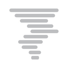 Obraz premium Air storm icon