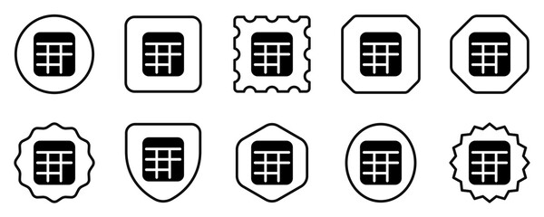 Editable calculator vector icon. Mathematics, finance. Part of a big icon set family. Perfect for web and app interfaces, presentations, infographics, etc