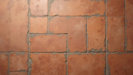 Rustic Terracotta Bathroom Floor Tiles