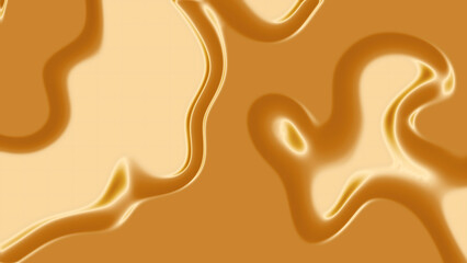 abstract brown and beige shapes