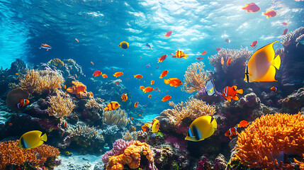 Fototapeta premium Tropical Marine Life