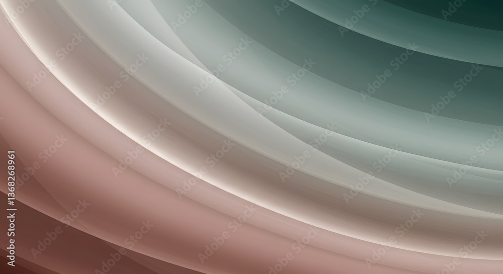 Poster Abstract Gradient Background with Curved Lines and Smooth Transitions
