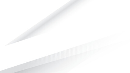 Abstract  white and gray color, modern design stripes background with geometric shape and straight lines. Vector illustration.