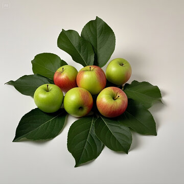 ripe apples on a branch