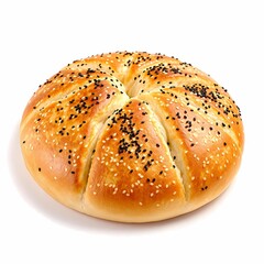 round bread golden crust, artisanal baking