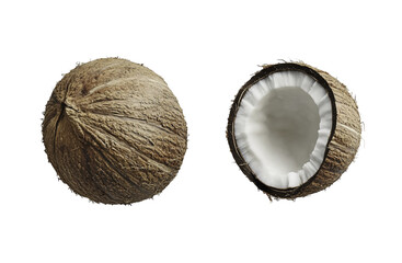 Green coconuts.Whole coconut with shell, Cocos nucifera.coconat juice splash.fresh green coconat