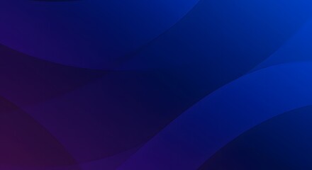 Obraz premium Dynamic blue gradient background with flowing wave pattern backdrop