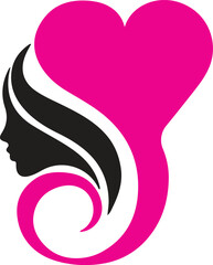 woman face silhouette