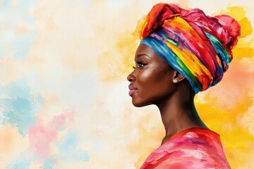 Digital Divide Inequality. Cultural digital gap, traditional communities engaging with modern tools for the first time, watercolor style