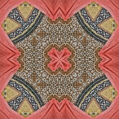 Embroidery and batik design concept. Antique art for clothing print, sublimation block etc. New trendy wallpaper, cover photo, interior decoration idea. Abstract pattern for the carpet background	