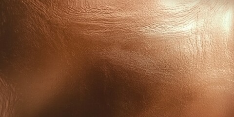 Fototapeta premium Grainy antique copper foil texture loose bronze gradient brown background