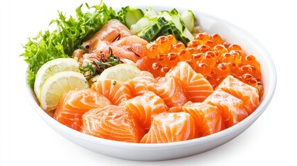 Seafood Salmon and Oyster