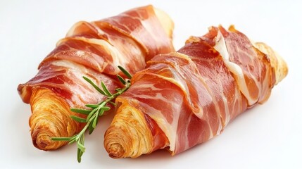 Croissant with Prosciutto