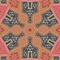 Embroidery and batik design concept. Antique art for clothing print, sublimation block etc. New trendy wallpaper, cover photo, interior decoration idea. Abstract pattern for the carpet background	