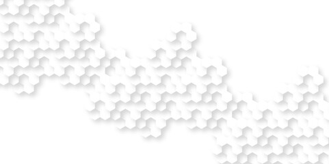Background with hexagons. Abstract background with lines. white texture background. hexagon abstract background. Surface polygon pattern with glowing hexagon paper texture and futuristic business.