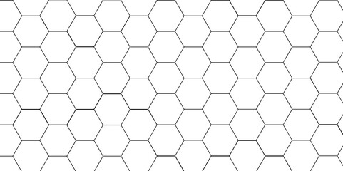 Hexagon honeycomb white Background with geometric hexagon shapes. Hexagonal structure futuristic white background and embossed Hexagon, science technology white background light shadow vector.