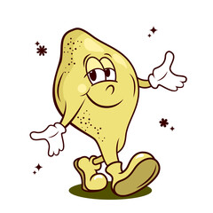 cartoon character of lemon