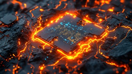 Burning Core Circuit