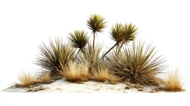 Isolated Yucca Cutout