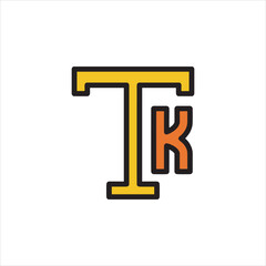 vector golden font