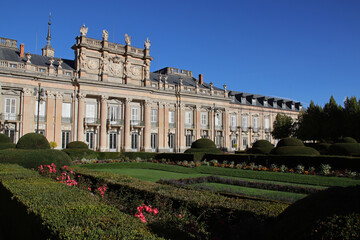 royal palace in san ildefonso in spain 