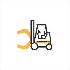 forklift truck icon
