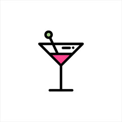 martini glass icon