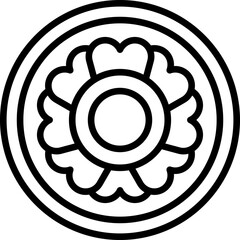 Daisy Flower Icon Vector Element