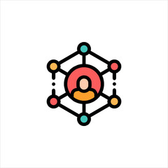 social network concept
