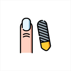 vector illustration of a skateboard