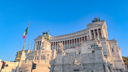 Monument to Victor Emmanuel II Altare della Patria Rome Italy