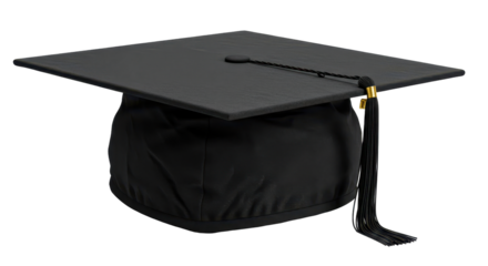 Isolated Graduation Cap